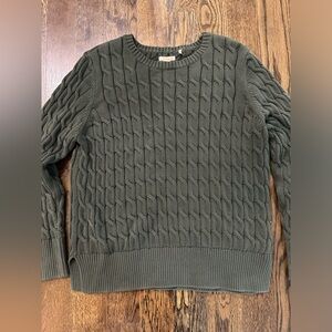 Women’s Barbour Cable Knit Sweater- 14